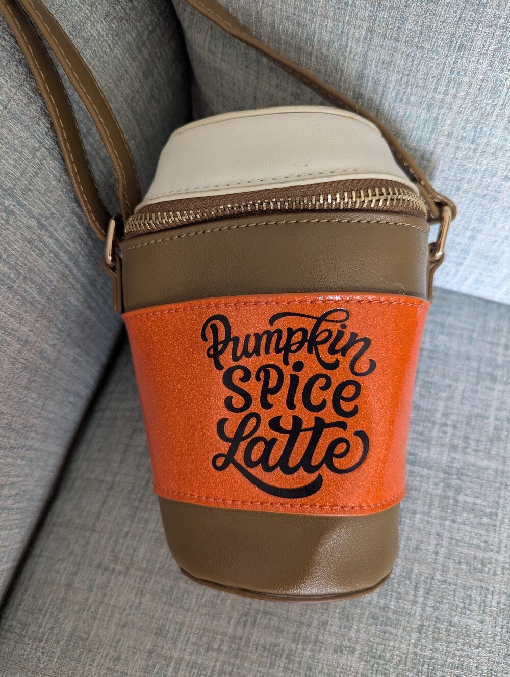 Pumpkin Spice Latte Crossbody Purse NWOT